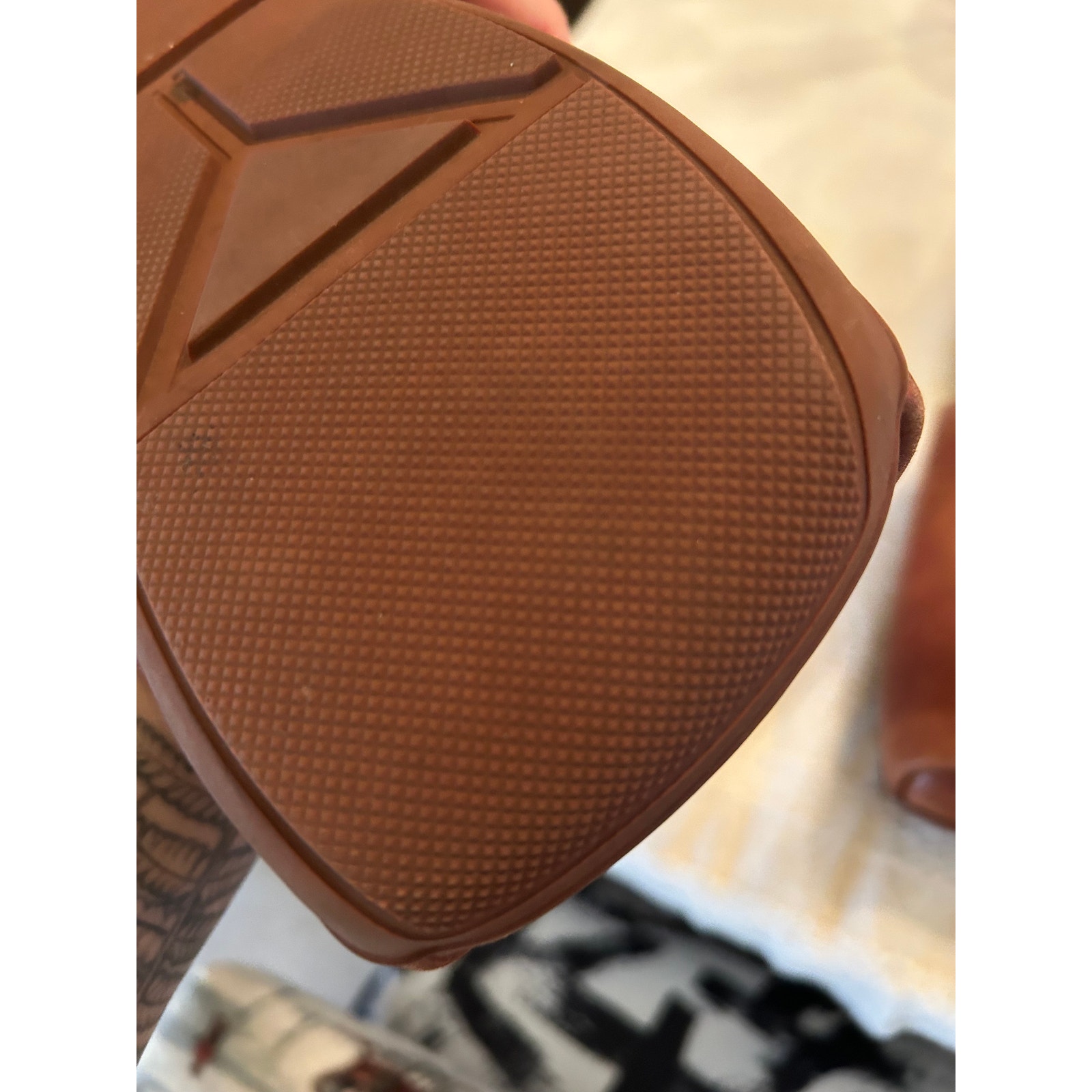 Dwarves Shoes Brown Soft Leather Square Toe Sandals Size 39eu 9 Us — image 6 of 8